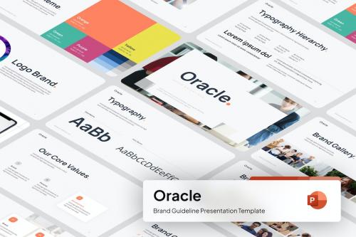 Oracle Brand Guideline PowerPoint Template