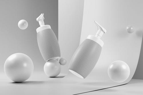 Bottle Soap Mockup