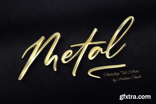 Gold Text Effects MRUZJTF