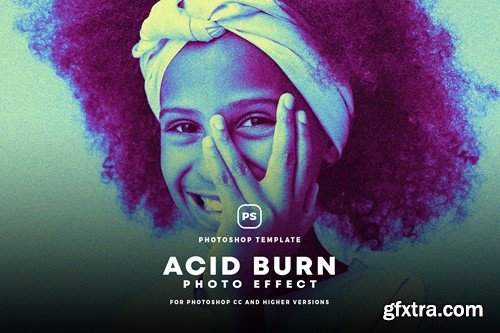 Acid Burn Photo Effect DURGXGJ