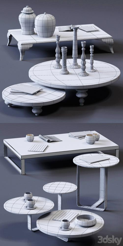 CorteZari Coffee Tables Set