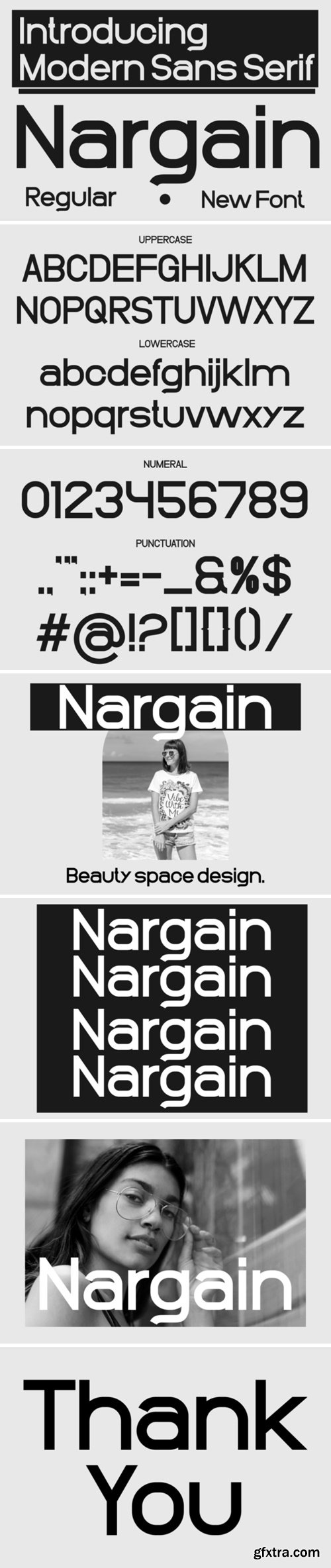 Nargain Font