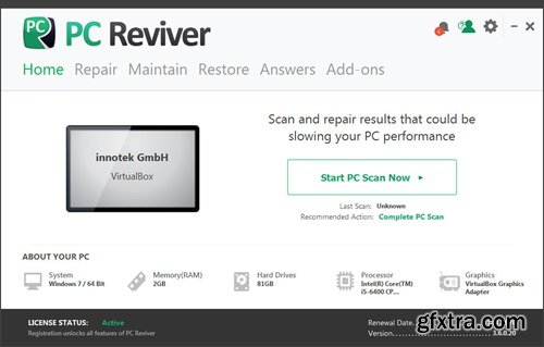 ReviverSoft PC Reviver 4.0.2.12 Multilingual