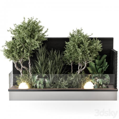 Backyard and Landscape Set Bush and Tree - Set 1139