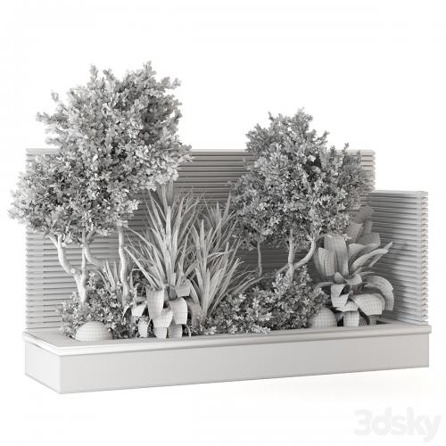 Backyard and Landscape Set Bush and Tree - Set 1139