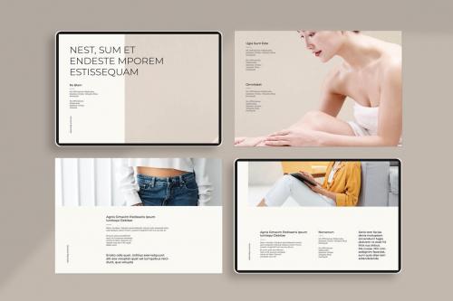 Look Landscape Brochure Template