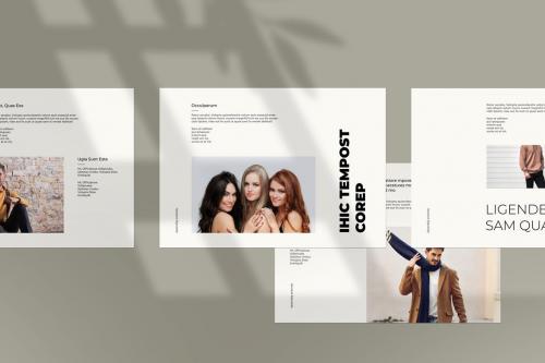 Look Landscape Brochure Template