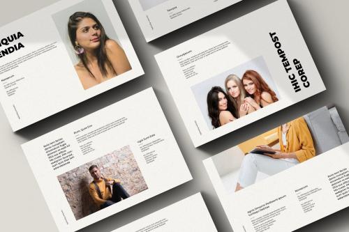 Look Landscape Brochure Template