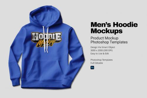 Men's Hoodie Mockups