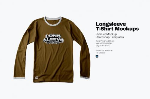 Longsleeve T-Shirt Mockups