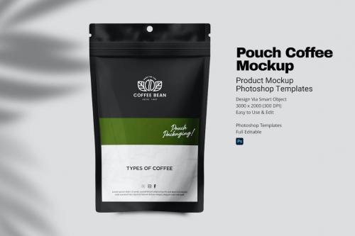 Pouch Coffee Mockup