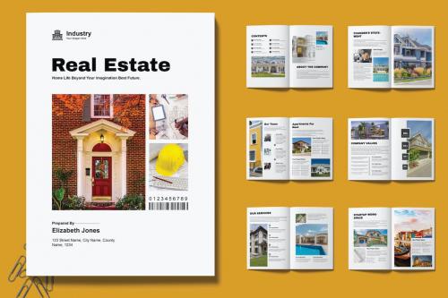 Real Estate Brochure Design Template