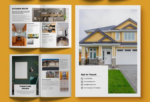 Real Estate Brochure Design Template