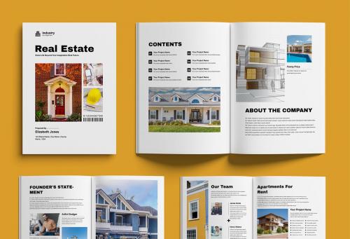 Real Estate Brochure Design Template