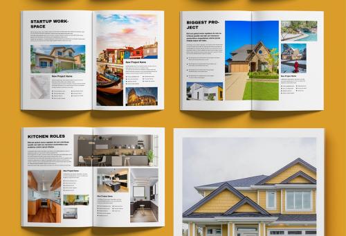 Real Estate Brochure Design Template