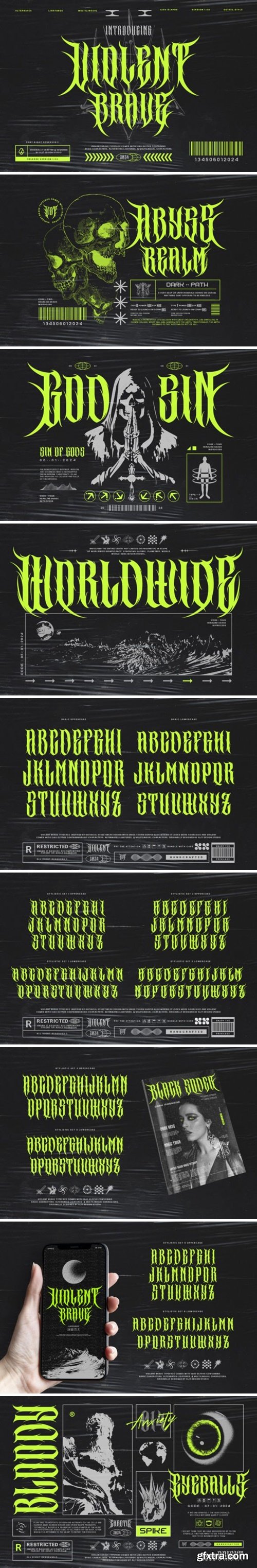 Violent Brave Font