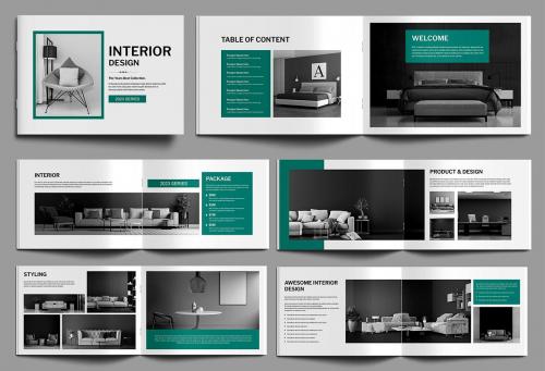 Interior Brochure Design Template