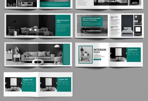 Interior Brochure Design Template