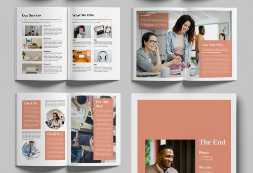 Welcome Book Brochure Design