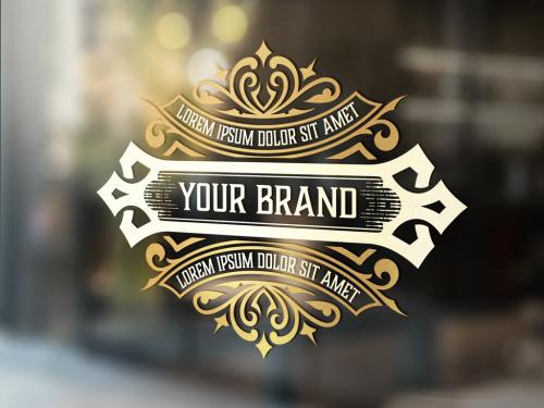 Vintage Logo Layout - 358164526