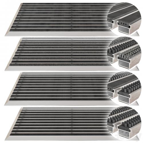 Aluminum dirt grates