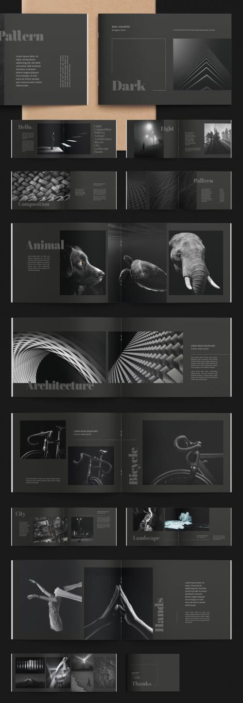 Black Portfolio Layout - 358598839