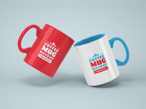 Realistic Mugs Mockup - 359501743