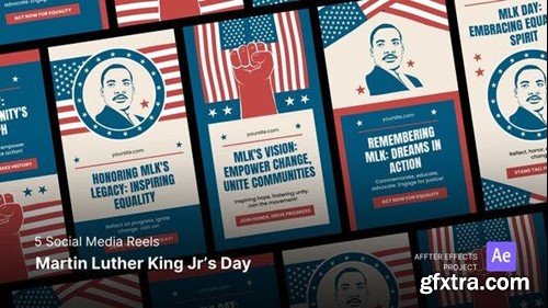 Videohive Social Media Reels - Martin Luther King Jr's Day After Effects Template 50189094