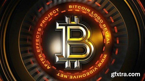 Videohive Bitcoin Logo Reveal 50280071