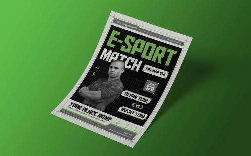 E-Sport Match Flyer