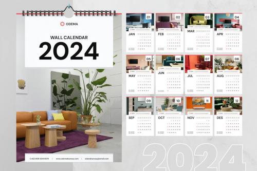 Wall Calendar 2024