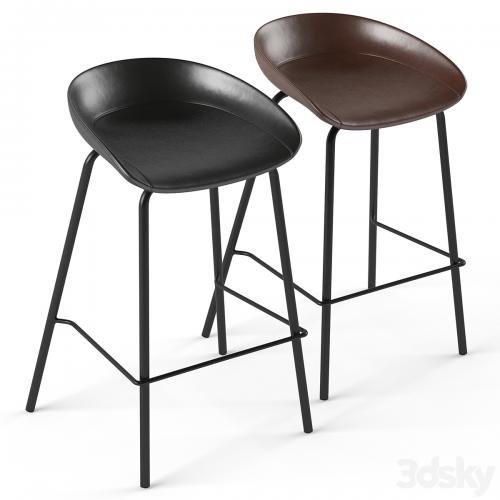 ZEIL Lowback Kitchen bar and counter stool