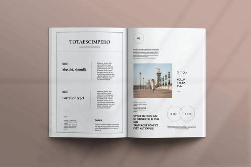 Travel Magazine Template