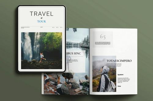 Travel Magazine Template