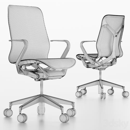 Mid-Back Cosm Chair by Herman Miller