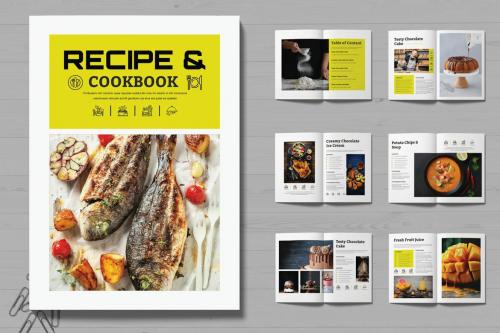 Cook Book Design Layout