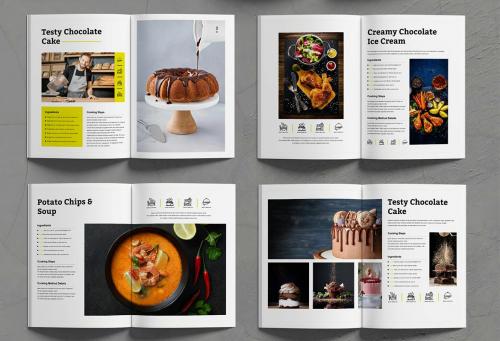 Cook Book Design Layout