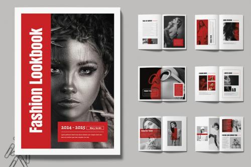 Fashion Look Book Design Layout