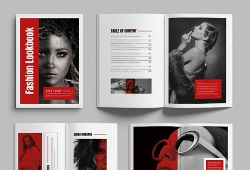 Fashion Look Book Design Layout