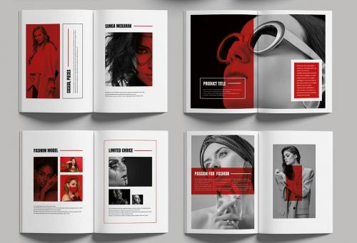 Fashion Look Book Design Layout