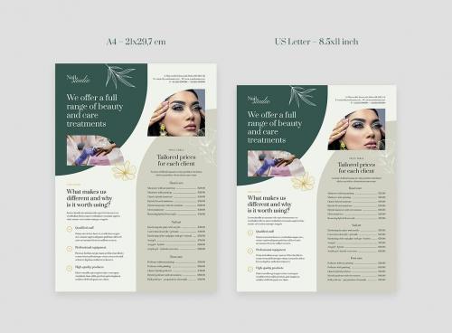 Nail Salon Flyer Template