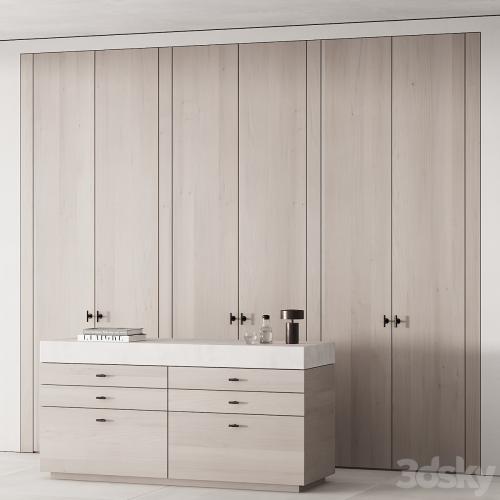 173 cabinet furniture 04 minimal wardrobe kit P02 island