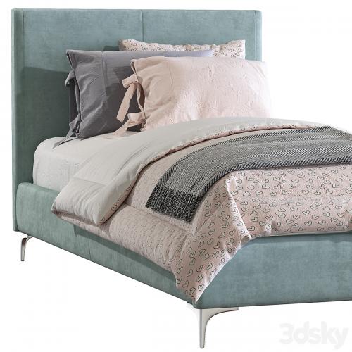 Bed Andes Deco Upholstered Bed 2