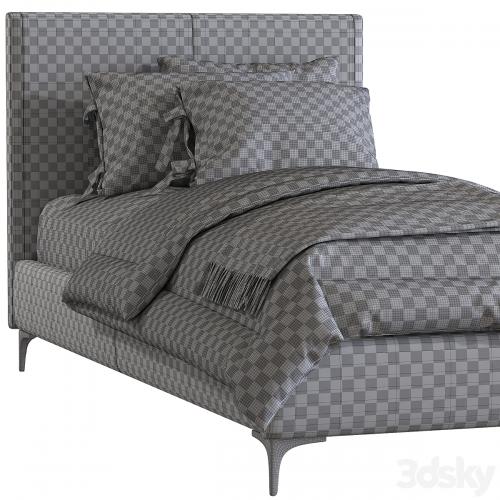 Bed Andes Deco Upholstered Bed 2