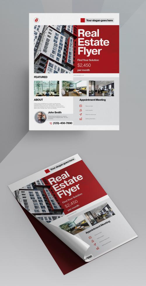 Real Estate Flyer Layout - 360276404