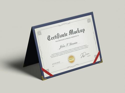 Certificate Mockup