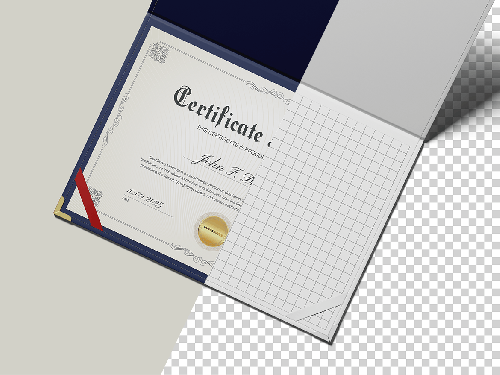 Certificate Mockup