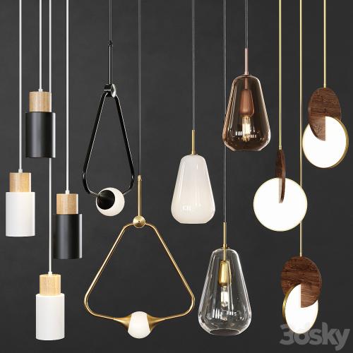 Pendant lights set 048