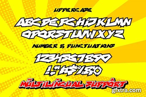 Superhold - Comic Graffiti Font J85Q3DQ