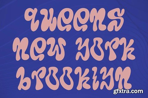 Clivas Experimental Display Font AVKGG3T